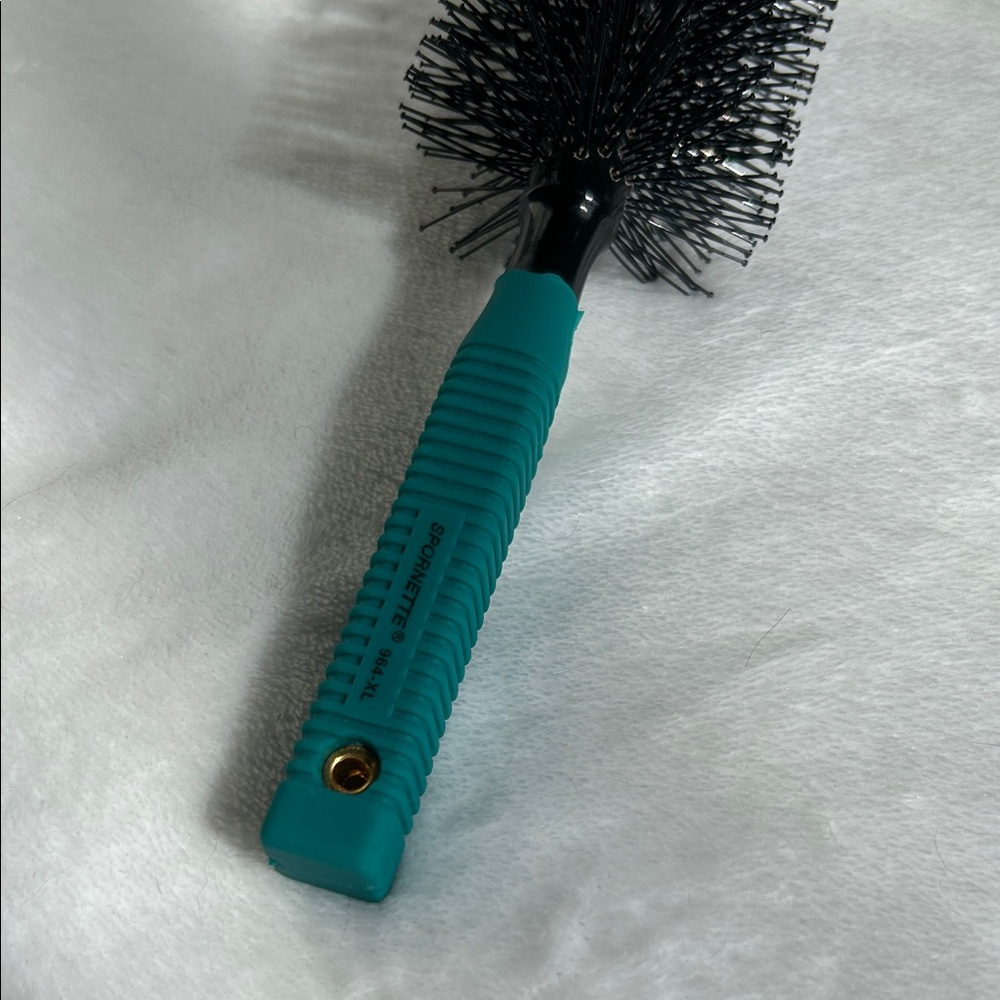 Spornette 964-XL Barrel Brush - Black and Teal - Picture 2 of 2